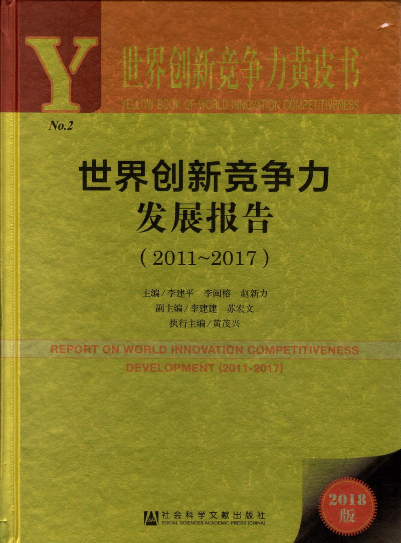 看老女人肏世界创新竞争力发展报告（2011-2017）