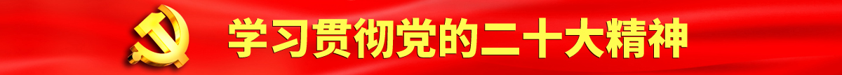 操中国欧逼认真学习贯彻落实党的二十大会议精神